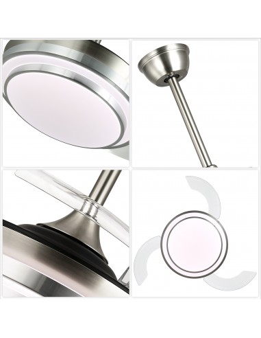 Oaks Aura 36Inch LED Ceiling Fan...