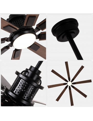 72" Modern Matte Black Industrial...