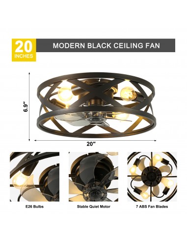 Oaks  Aura 20" Industrial Matte Black...