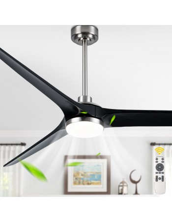 72" Solid Wood Ceiling Fan...