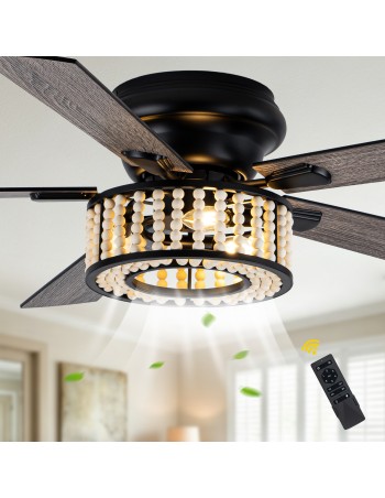 Oaks Aura 52" Wood Beaded... 2