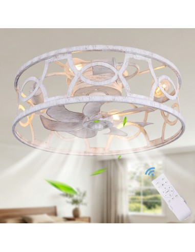 Oaks Aura 20" Caged Flush Mount...