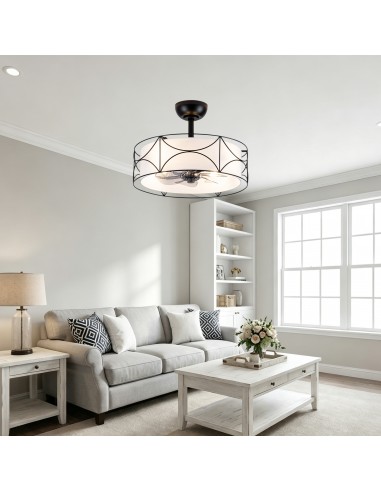 Oaks Aura 20" Modern Ceiling Fan with...