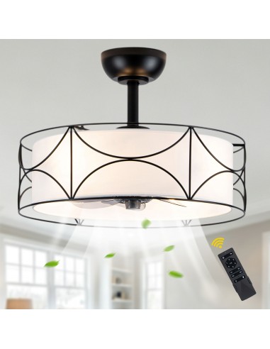 Oaks Aura 20" Modern Ceiling Fan with...