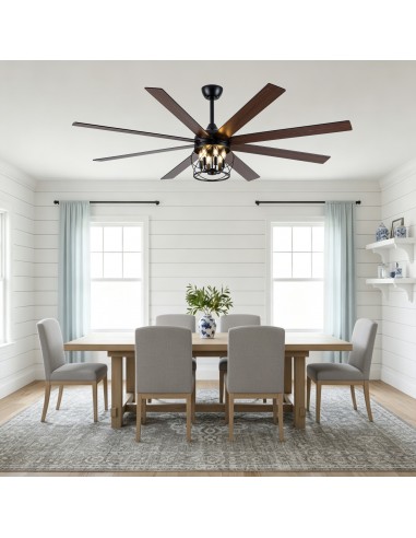 Oaks Aura 72" Black Large Farmhouse...