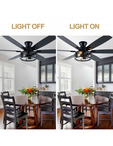 Oaks Aura 60” Black Industrial Flush...